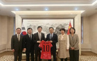 中韓大使戴兵會見足協(xié)主席鄭夢奎