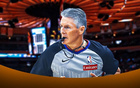 NBA名裁斯科特·福斯特，尼克斯VS熱火賽中受傷