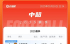 中超榜：海港領(lǐng)跑，浙江大勝升次席，西海岸第三。
