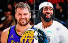 湖獨大戰(zhàn)，NBA官泄東契奇濃眉海報預熱大交易。