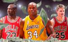 盤點(diǎn)：退役收入超職業(yè)生涯的NBA球星