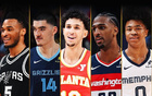 NBA新秀一陣：卡斯?fàn)?、伊迪、威爾斯、里薩謝、薩爾最佳陣容。