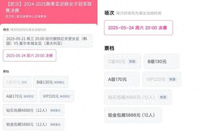 武漢女足將戰(zhàn)亞冠決賽，門票售罄，奪冠獎金豐厚加世俱杯資格。