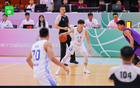 全運(yùn)男籃資格賽上海大勝河北，張知垚戴昊共得41分。