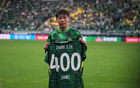 大TIFO、紀(jì)念球衣、張稀哲進(jìn)球，完美安排。