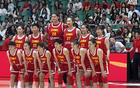 女籃濟南站，中國隊大勝波黑，張子宇16分雙殺對手。