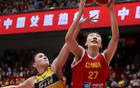 6月18日熱身賽：中國女籃VS日本女籃，張子宇內(nèi)線爭霸。