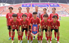 廣東U18女足晉級八強，十五運會晉級賽勝出。