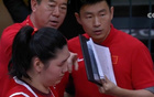 雙塔強(qiáng)勢(shì)，張子宇韓旭36+21，破日本假摔，自信微笑。