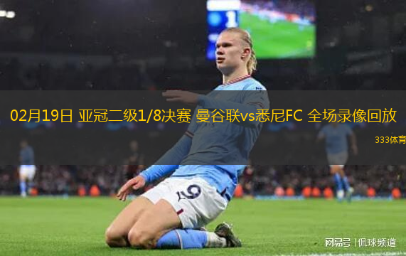 02月19日 亞冠二級(jí)1/8決賽 曼谷聯(lián)vs悉尼FC 全場錄像回放
