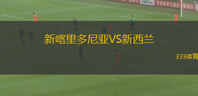 新喀里多尼亞VS新西蘭