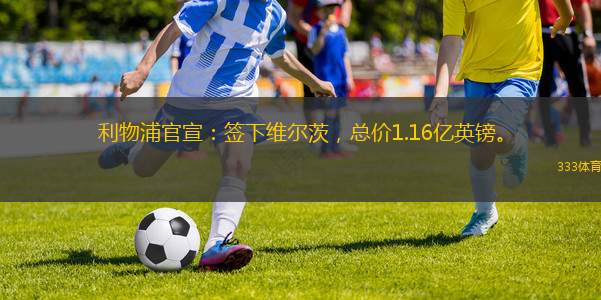 利物浦官宣：簽下維爾茨，總價1.16億英鎊。