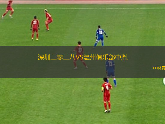 深圳二零二八VS溫州俱樂(lè)部中胤