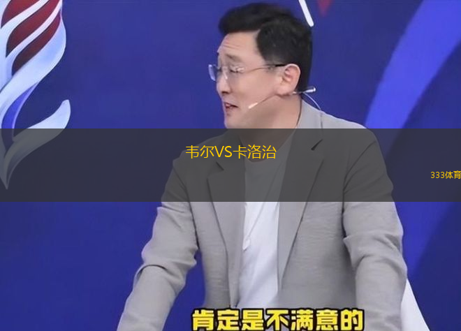 韋爾VS卡洛治