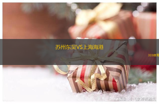 蘇州東吳VS上海海港